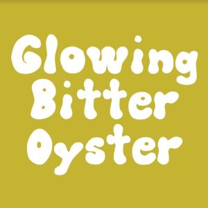Glowing Bitter Oyster Agar Wedge
