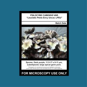 Leucistic Penis Envy Uncut; LPEU Spore Swab