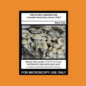 Leucistic Penis Envy Uncut; LPEU Spore Syringe