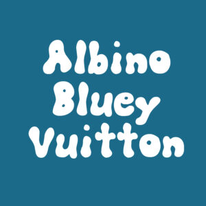 Albino Bluey Vuitton Spore Swab