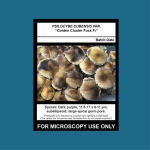 Golden Cluster Fuck F5 Spore Print